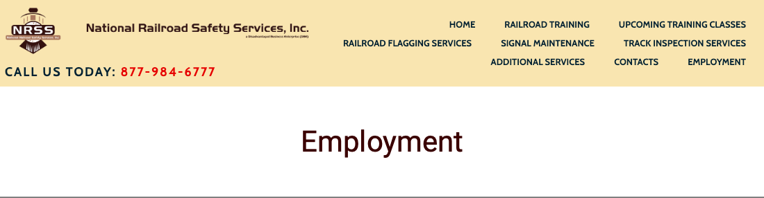 National Railroad Safety Services, Inc. (NRSS)